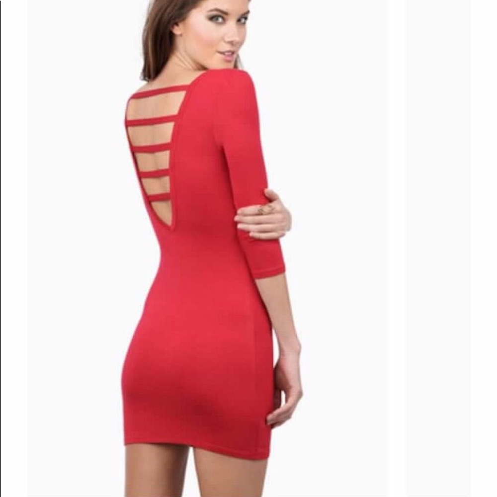 Red Bodycon dress